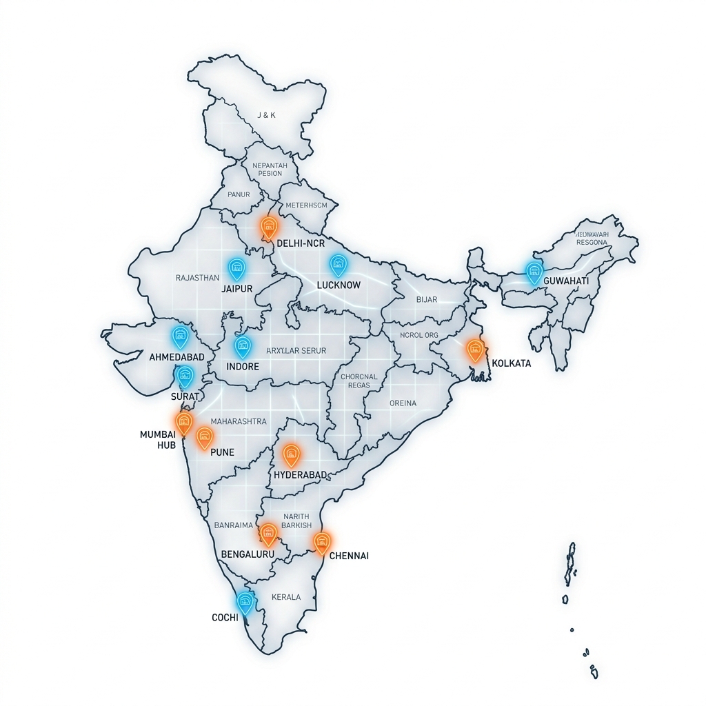 Indore Fulfillment Map